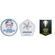 Insignes Copa America 2024& Champions Gold Cup Concacaf 2023 & Dimayor  + €7,00 